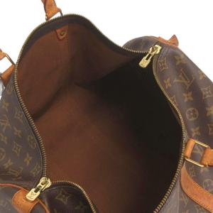 ルイヴィトン LOUIS VUITTON キーポル45 ボストンバッグ モノグラム M41428 茶 ブラウン 鞄 メンズ レディース