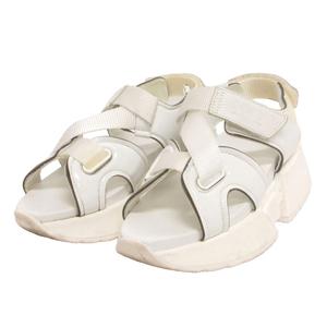 エムエムシックス メゾンマルジェラ MM6 Maison Margiela プラットフォーム スポーツサンダル 厚底 S59WP0069 白 ホワイト 36 22.5㎝相当 靴 レディース