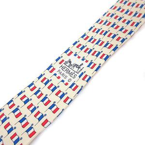 【新品！即日発送！】●●HERMES●●シルクタイ● モール・トリコロール 339367T 01_thumbnail_20?