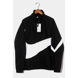 Nike ナイキ Hbr Stmt Woven Jacket Swooshロゴ ウーブンジャケット L Black White 黒 白 Ar3133 010 メンズ 004 ベクトルパーク