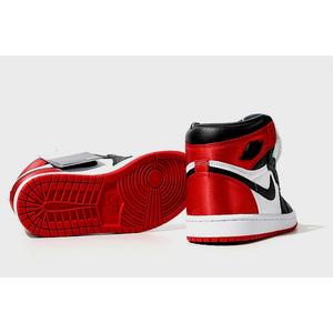 23cm 未使用品 NIKE ナイキ WMNS AIR JORDAN 1 HIGH OG SATIN Black