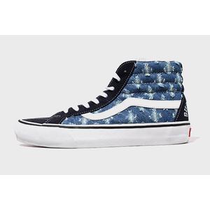 28cm 2020SS SUPREME × VANS シュプリーム バンズ Hole Punch Denim Sk8-Hi Pro デニム スケートハイ スケハイ US10 BLUE/● メンズ