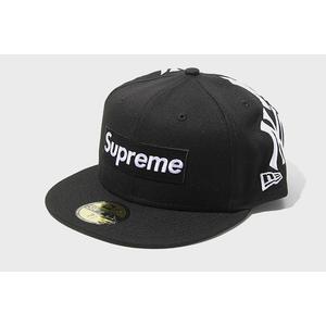 XL 未使用品 2021AW SUPREME シュプリーム New York Yankees Box Logo New Era ニューエラ ヤンキース ボックスロゴ キャップ 60.6cm Black/● メンズ