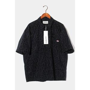 2022SS WACKO MARIA × DICKIES ワコマリア ディッキーズ WORK SHIRT ( TYPE-2 ) レオパード ワークシャツ M NAVY ネイビー DICKIES-WM-WR05 /● メンズ