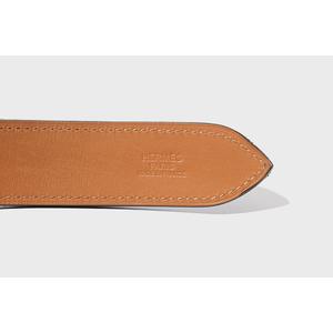 HERMES レザーベルト HERMES エルメス Hベルト 85cm ベルト レザー メンズ ブランド京