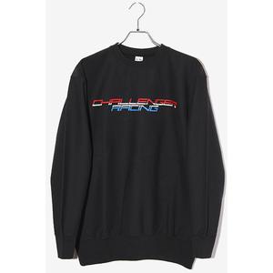 L 未使用品 2023AW CHALLENGER チャレンジャー RACING LOGO C/N SWEAT 