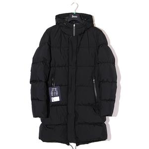 未使用品 HERNO ヘルノ SIZE:48 Laminar ラミナー ダウンコート NAVY 