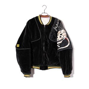 KAPITAL キャピタル SIZE:L 硫化別珍 シャムボマージャケット BLACK  