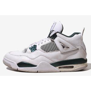 30cm NIKE ナイキ AIR JORDAN 4 RETRO OXIDIZED GREEN/WHITE/NEUTRAL 