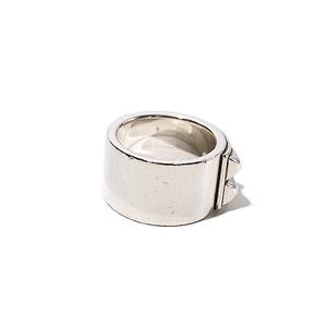 HERMES エルメス Collier de Chien GM Silver925 コリエドシアン GM リング 指輪 53 SILVER シルバー フランス製 /● メンズ