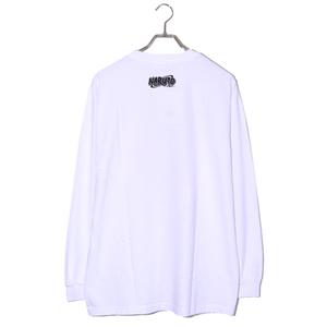 L 未使用品 2025SS F-LAGSTUF-F × NARUTO フラグスタフ SASUKE L/S TEE サスケ プリント ロングスリーブ 長袖Tシャツ WHITE ホワイト 25SS-FSxNARUTO-01 /■In2 メンズ