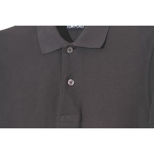 TOM FORD鹿の子 ポロシャツ 44 BROWN ブラウン