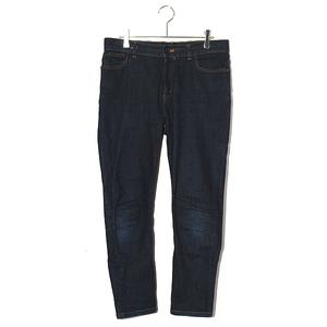 LOUIS VUITTON ルイヴィトン レザーパッチ スリム デニムパンツ 29 INDIGO インディゴ HID70WDKN 日本製 /◆ メンズ