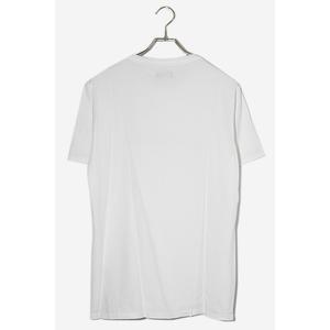 未使用品 BANKS JOURNAL バンクス LABEL STAPLE TEE SHIRT ロゴプリント半袖Tシャツ L OFF WHITE オフホワイト ATSLS01 /◆ メンズ
