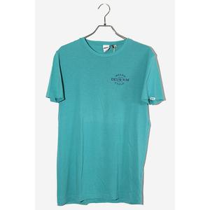 未使用品 DEUS EX MACHINA デウスエクスマキナ TOO WELL TEE プリント半袖Tシャツ カットソー S LAGOON グリーン DMP81056D/◆ メンズ