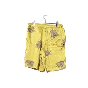 未使用品 ドリスヴァンノッテン DRIES VAN NOTEN 2023SS 未使用品 DRIES VAN NOTEN ドリスヴァンノッテン PIPERI 6025 M.W.PANTS ピペリ プリント ショーツ 短パン 44  Yellow イエロー 231-020918 /●  メンズ