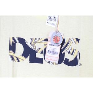 未使用品 DEUS EX MACHINA デウスエクスマキナ MIYAGI CAPS TEE クルーネック ロゴ 半袖Tシャツ M FADED YELLOW イエロー DMS71969 /◆ メンズ