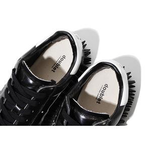 27.5cm 2025AW doublet ダブレット SPIKY LEATHER SNEAKER スパイキー レザー スニーカー BLACK ブラック 25AW76FT63 /● メンズ