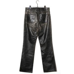 LOEWE ロエベ BOOTLEG TROUSERS IN NAPPA CALFSKIN ナッパカーフスキン 