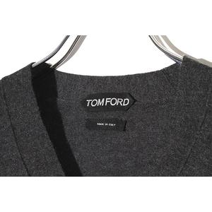 TOM FORD トムフォード カシミヤシルク Vネック ニットセーター 48 TOM FORD トムフォード Vネックニット カシミアシルク サイズ48