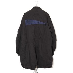 2024AW DESCENDANT ディセンダント D-65 OXFORD COAT オックスフォード コート 1 BLACK ブラック 242WVDS-JKM02 /● メンズ