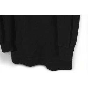Martin Margiela 1 マルタンマルジェラ 1 FRINGED DETAIL HOODY フリンジ フーディー パーカー ワンピース M BLACK ブラック S51GU0052 /●☆ レディース