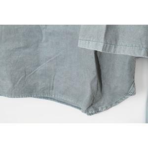 EEL Products イール プロダクツ チャコールヘンリー × Good On グッドオン 7分袖 プルオーバー シャツ S SLATE E-23410 /◆ メンズ