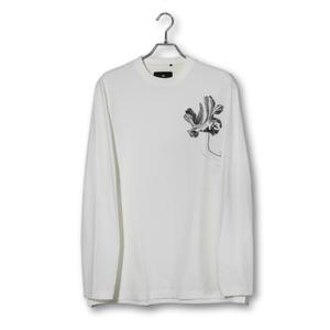 Y-3 ワイスリー GFX LS TEE グラフィック ロングスリーブ Tシャツ ロンT S WHITE ホワイト IV7742 /● メンズ