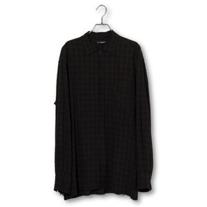 2025AW MAATEE＆SONS マーティーアンドサンズ OP COLLLAR SHIRTS RAYON強撚 BRCHECK オープン ...