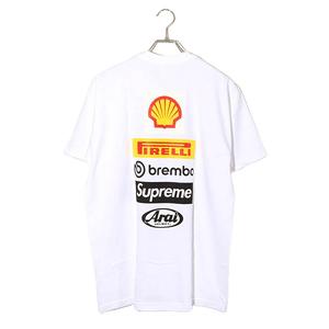 未使用品 2024SS Supreme × Ducati シュプリーム ドゥカティ Logos Tee ロゴ 半袖Tシャツ カットソー M WHITE ホワイト /● メンズ