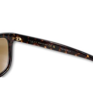 グッチ GUCCI GUCCI グッチ アジアンフィット オーバーサイズスクエア キャットアイシェイプ サングラス アイウェア べっ甲柄 55■19-145 イタリア製 /● メンズ レディース