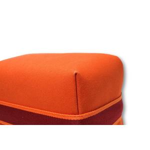 HERMES エルメス バス用ポーチ スモール トワル ブリッド ア ブラック ケース バニティバッグ GM シルバー金具 オランジュ・フー H104223M 05 フランス製 /● メンズ レディース