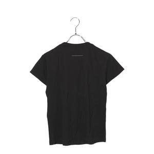 2025SS MM6 Maison Margiela エムエムシックス メゾンマルジェラ POOL FOR FUN プリント 半袖Tシャツ カットソー S BLACK ブラック S52GC0339 /◆☆ レディース