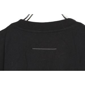 2025SS MM6 Maison Margiela エムエムシックス メゾンマルジェラ POOL FOR FUN プリント 半袖Tシャツ カットソー S BLACK ブラック S52GC0339 /◆☆ レディース