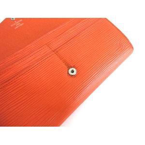 ルイヴィトン LOUIS VUITTON エピ ポルトフォイユ・サラ 長財布 二