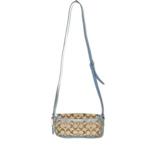 未使用　シグネチャー　COACH コーチ　ショルダーバッグ　ポシェット　バッグ COACH コーチ シグネチャー ミニ ショルダーバッグ ポシェット