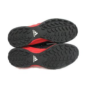 adidas サッカーシューズ 黒/赤 28cm - メルカリ