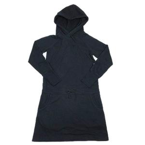 チャンピオン Champion スウェット パーカー ワンピース 長袖 ハーフ カットソー プルオーバー L 黒 ブラック 27 4 レディース 012 ベクトルパーク