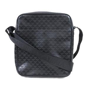 エンポリオアルマーニ Emporio Armani イーグル 総柄 ロゴ Pvc ショルダー バッグ 斜め掛け スクエア カバン 鞄 黒 ブラック P36 メンズ Yba2 012 ベクトルパーク