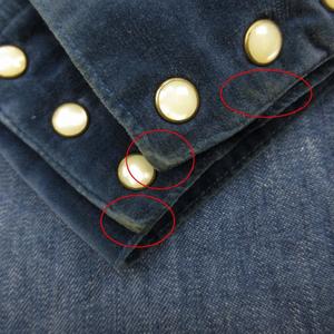 visvim デニムシャツ インディゴ ウエスタン 1 コットン リネン visvim デニムシャツ インディゴ ウエスタン 1 コットン リネン