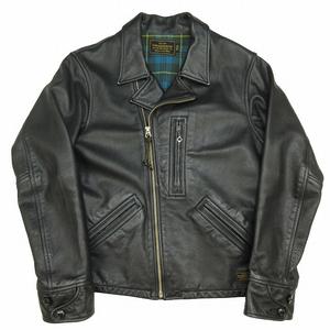 14AW ネイバーフッド NEIGHBORHOOD SRJ/CL-JKT カウレザー ダブル 