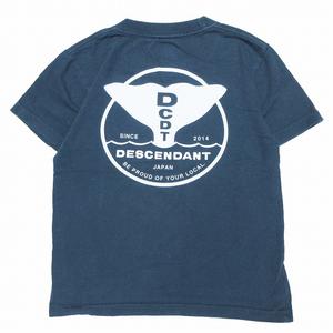 23SS ディセンダント DESCENDANT 子供服 FLUKE UP SS バックプリント T  