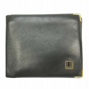 ダンヒル dunhill 二つ折り 財布 お札入れ コンパクト ウォレット 