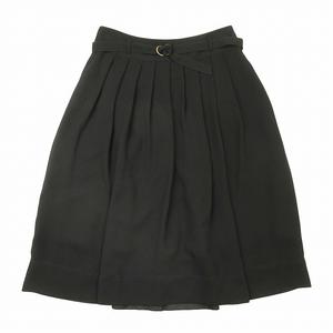 美品 17SS アイシービー iCB シフォン プリーツ フレア スカート  