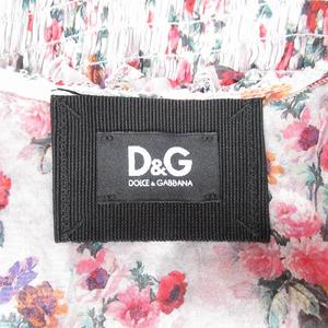 ディー&ジー ドルガバ ドルチェ&ガッバーナ D&G 花柄 シルク