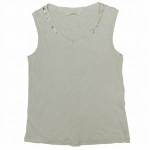 0124A Max Mara ノースリーブカットソー