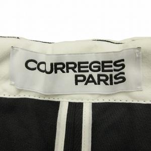 美品 クレージュ COURREGES PARIS コットン ショート パンツ ハーフ 