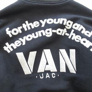 VANスタジャン 1980年代 アメフトワッペン 中古品 Lサイズ 80s VAN JAC