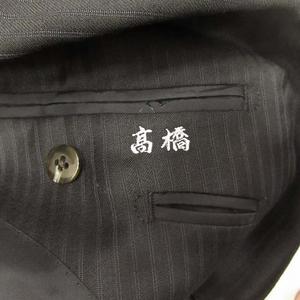 美品 バーバリー ロンドン BURBERRY LONDON ストライプ ウール 