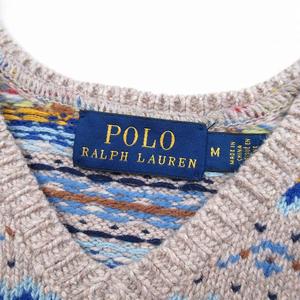 極美品 ポロ ラルフローレン POLO RALPH LAUREN フェアアイル柄 ニット 